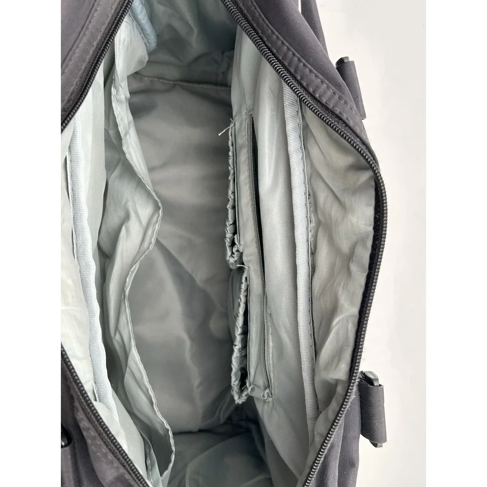 Eddie Bauer Ladies Overnight Diaper Travel Shoulder Tote Bag Gray